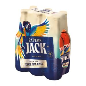 CAPTAIN JACK Jack On The Beach alkoholický nápoj 24 x 330 ml SKLO
