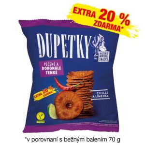 DUPETKY Chilli a limetka 70 g + 20% navyše