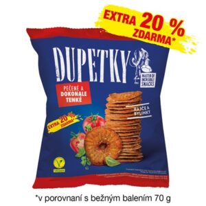 DUPETKY Paradajka a bylinky 70 g + 20% navyše