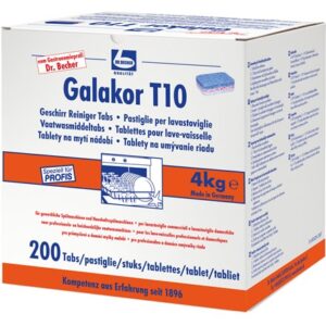 Dr.Becher Galakor T10 tablety do umývačky riadu 200 ks
