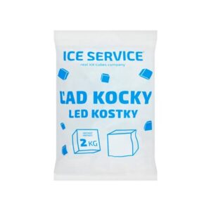 ICE SERVICE Ľad mrazený kocky 2 kg