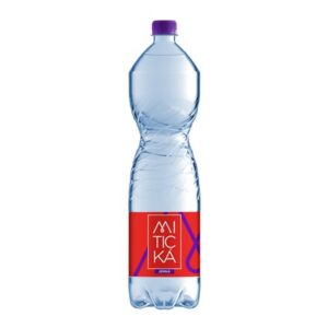 MITICKÁ prírodná minerálna voda jemne perlivá 6 x 1,5 l vratná PET fľaša
