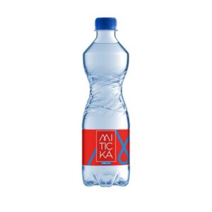 MITICKÁ prírodná minerálna voda perlivá 12 x 500 ml vratná PET fľaša