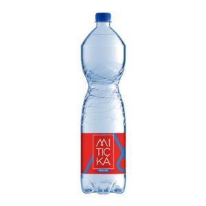 MITICKÁ prírodná minerálna voda perlivá 6 x 1,5 l vratná PET fľaša