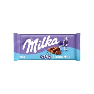 Milka Bubbly tabuľková čokoláda mliečna 90 g