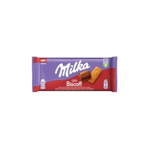 Milka Tabuľková čokoláda Lotus Biscoff 90 g