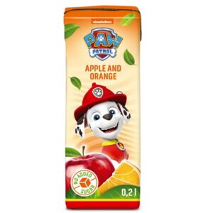 PAW Patrol 50% jablko a pomaranč 27 x 200 ml tetrapack