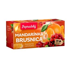 Popradský Čaj ovocný mandarínka brusnica 40 g