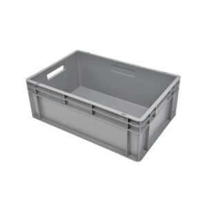 Prepravka Euro 60x 40x 24 cm plast šedá 1 ks