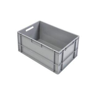 Prepravka Euro 60x 40x 32 cm plast šedá 1 ks