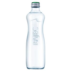 RAJEC Pramenitá voda jemne sýtená 24 x 330 ml SKLO