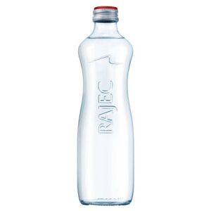 RAJEC Pramenitá voda sýtená 24 x 330 ml SKLO