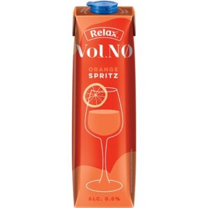 Relax Vol. NO nápoj orange spritz 12 x 1 l tetrapack