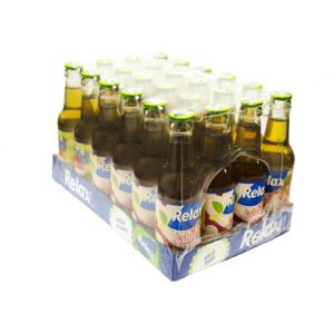 Relax džús viečko jablko 100 % 24 x 250 ml SKLO