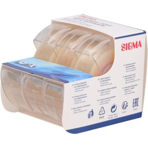 SIGMA Lepiaca páska 19 mm x 33 m 3 ks