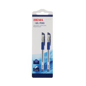 SIGMA Pero gélové s viečkom 0,5 mm modré 2 ks
