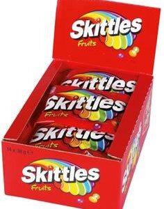 Skittles fruits cukríky 14 x 38 g