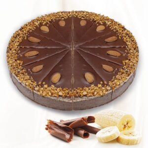 TORTY ADRIANA Cheesecake čokoláda a banány mraz. 1320 g