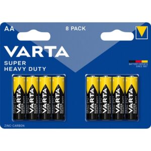 VARTA Batérie Super Heavy Duty AA 8 ks