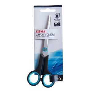 SIGMA Nožnice soft grip 17,3 cm 1 ks