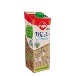 rajo Mlieko UHT 0,5 % chlad. 12 x 1 l